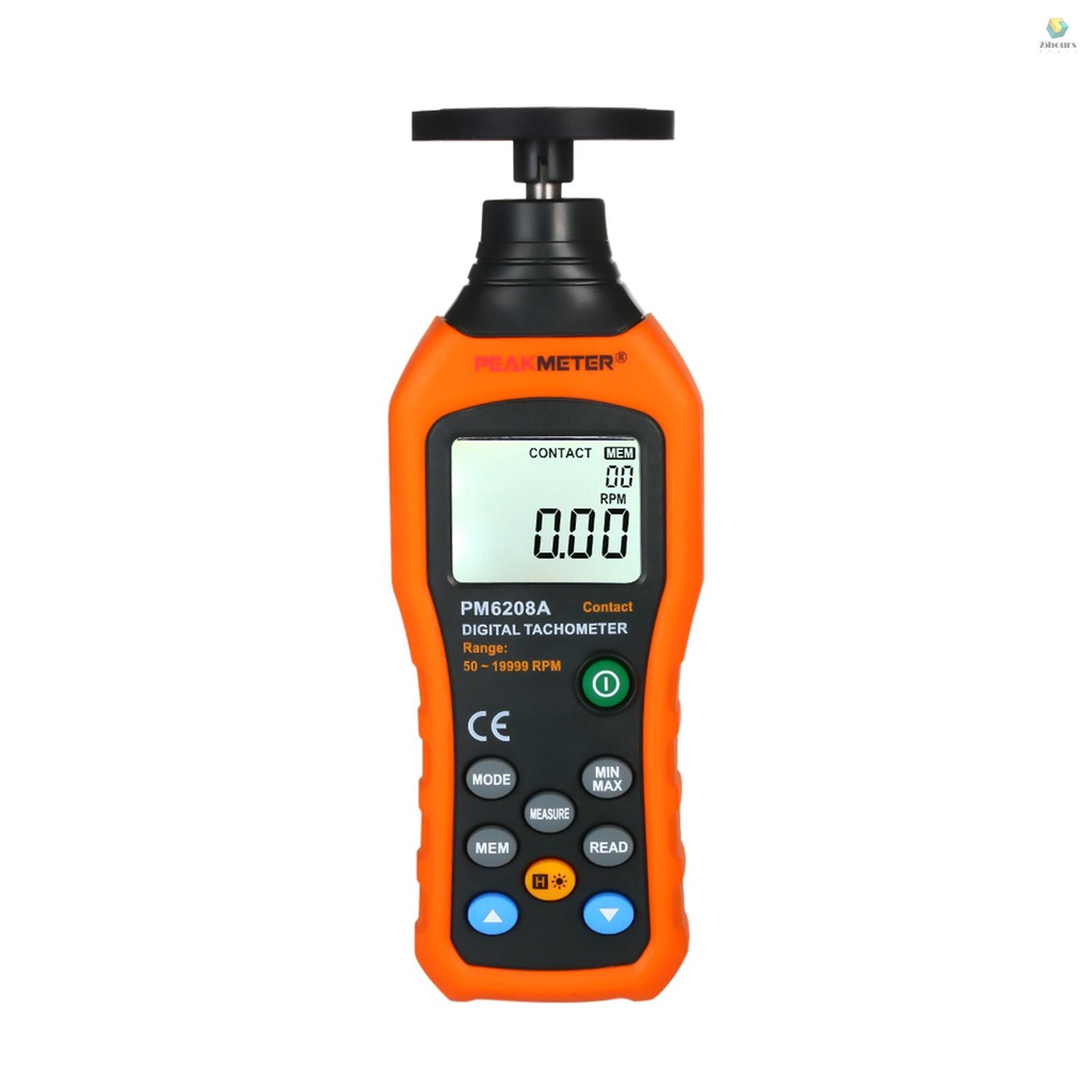 Đồng Hồ Đo Tốc Độ Kỹ Thuật Số Cầm Tay Màn Hình LCD 50~19999rpm