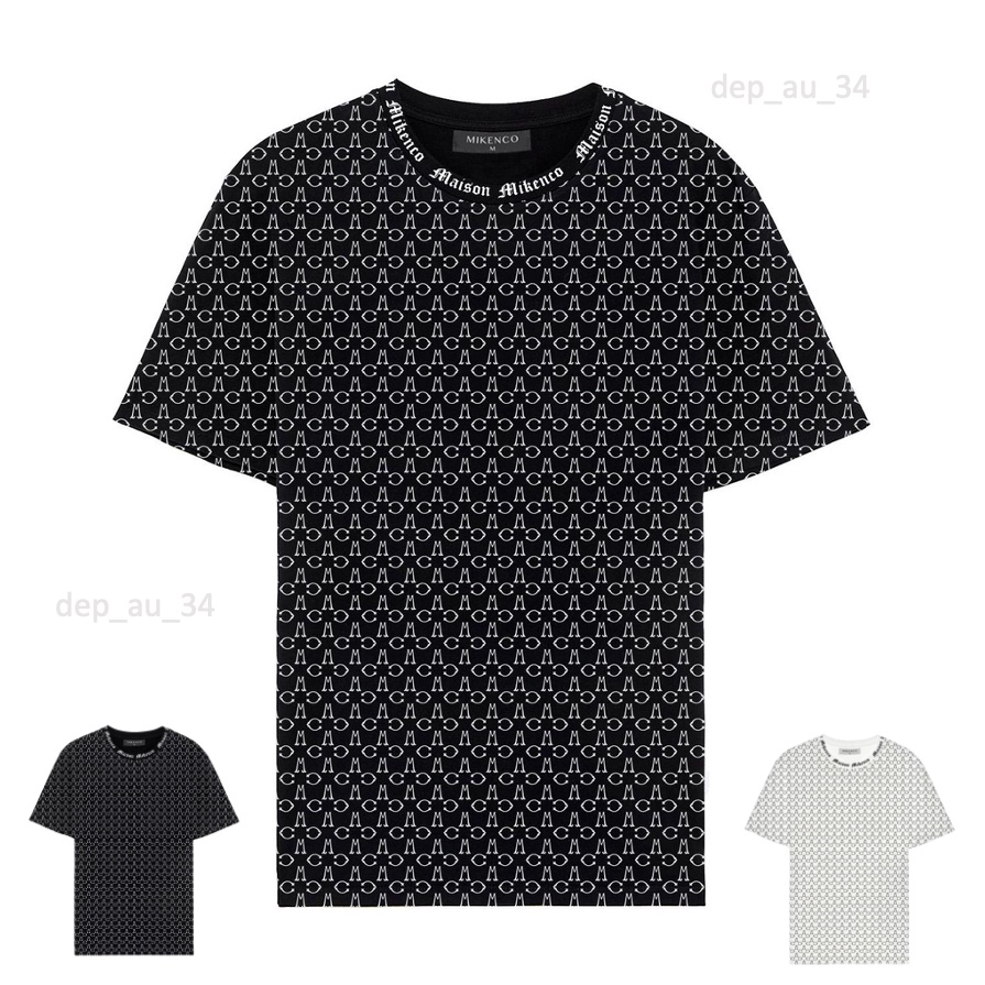 Áo Phông MIKENCO Monogram T-shirt Cotton kiểu dáng Unisex - hot trend 2022
