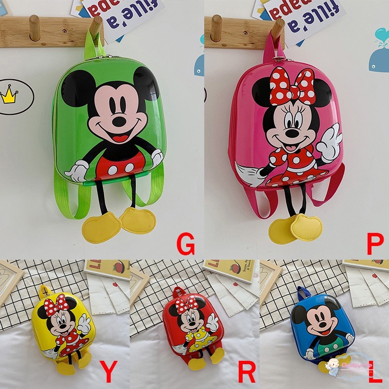 Balo Đi Học Hình Quả Trứng Hoạt Hình Dễ Thương Cho Trẻ Mẫu Giáo 1-3 Tuổi