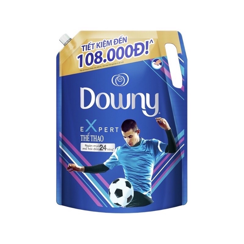 TÚI NƯỚC XẢ VẢI DOWNY HƯƠNG HOA HUYỀN BÍ VÀ ĐAM MÊ 2.2L [ Đủ Màu ]