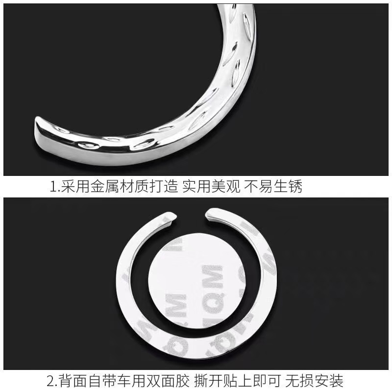 Logo Kim Loại Trang Trí Xe Hơi Kia Logo 3d