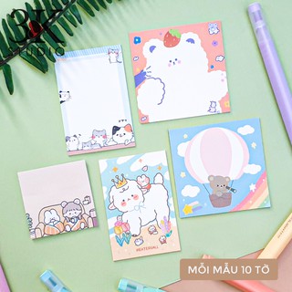SET TRỘN 10 MẪU - 100 TỜ GIẤY NOTE (COMBO 18)