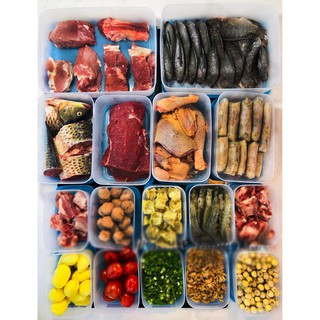 Tupperware - Hộp đông đủ size