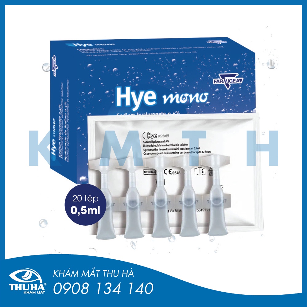 Nhỏ mắt HYE MONO - FARMIGEA S.p.A (Italy) - Chính hãng