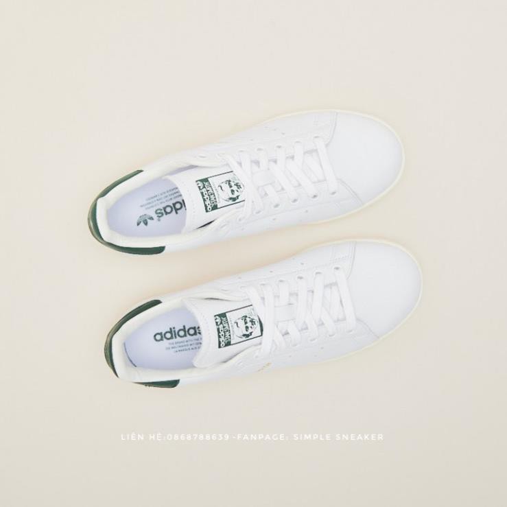 [Hạ Giá] Giày Adidas 💙FREESHIP💙Adidas Stan Smith Vintage Chính Hãng - Giày Stan Smith Gót Xanh Chuẩn Auth [CQ2871]