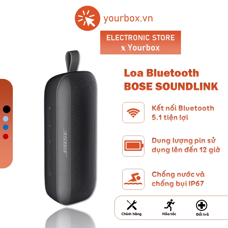Loa Bluetooth Boes Soundlink Flex Dải Đèn Led Chống Nước IP67 Bảo Hành 6 Tháng - YOURBOXVN