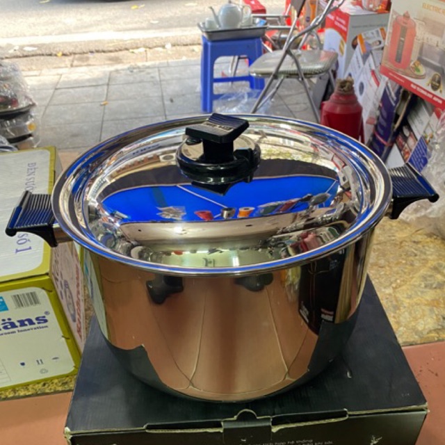 Nồi luộc gà Fivestar 30cm đun bếp từ (Inox 304)