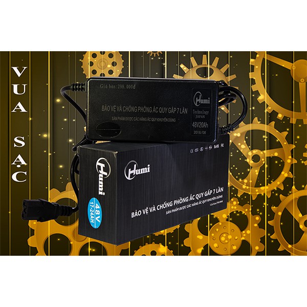 Sạc Xe Máy Điện 48V 20-30AH CHÂN ĐẶC