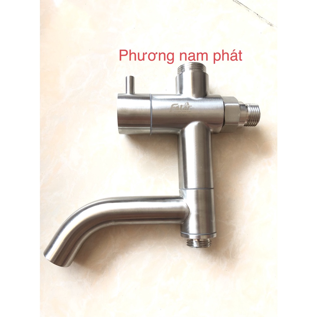 Bộ Sen Cây Tắm Đứng Lạnh INOX 304 N1010 và tay sen tắm và dây sen DÙNG CHO NHÀ CHỈ CÓ ĐƯỜNG NƯỚC LẠNH