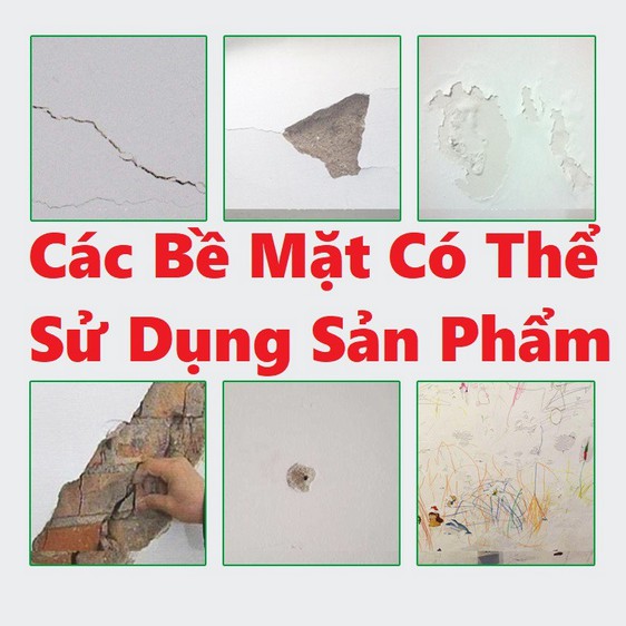 Bộ Dụng Cụ Và Kem Vá Tường