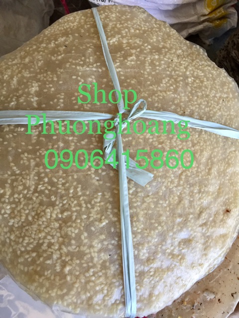 BÁNH TRÁNG GẠO MÈ TRẮNG DÀY NƯỚNG GIÒN , XỐP , NGON THƠM ĐẶC SẢN QUY NHƠN - BÌNH ĐỊNH - MIỀN TRUNG