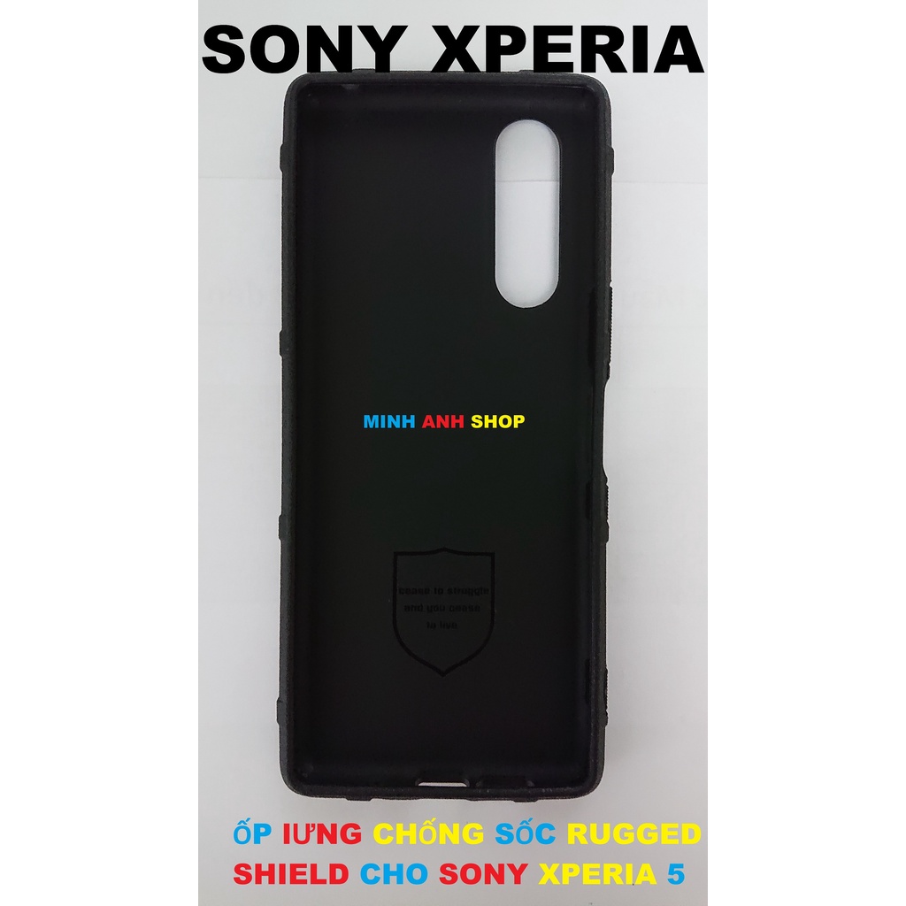 ỐP LƯNG CHÔNG SỐC RUGGED SJIELD CHO SONY XPERIA 5