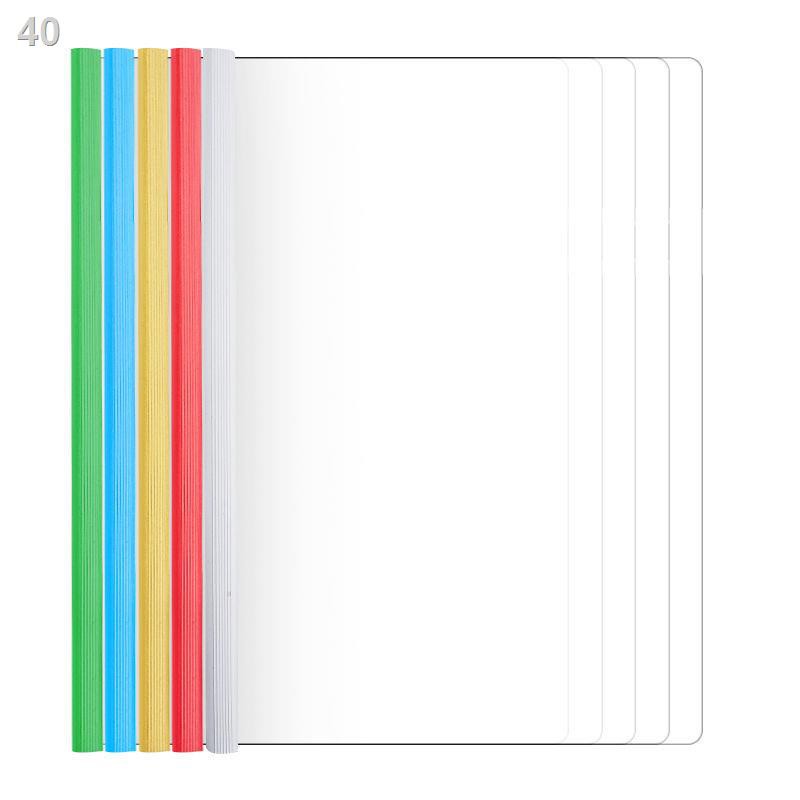 Z100 folder A4 kẹp que vẽ trong suốt giấy kiểm tra thông tin học sinh tập tài liệu Nẹp bìa đồ dùng văn phòng