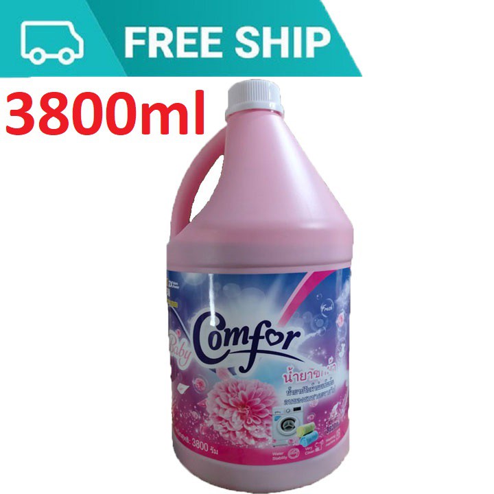 Nước Giặt Xả Nội Địa Comfor Thái Lan 3800ml-Siêu Thơm-Siêu Đậm Đặc