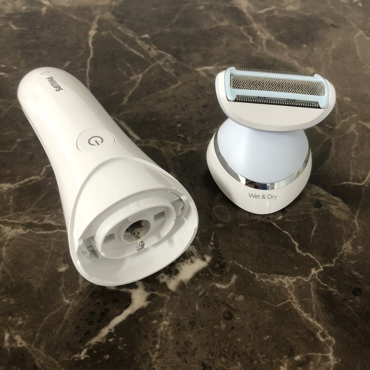 [ Bảo Hành 12 tháng] Máy làm sạch lông khô và ướt dùng cho nữ thương hiệu cao cấp Philips BRL130/00 SD khô và ướt