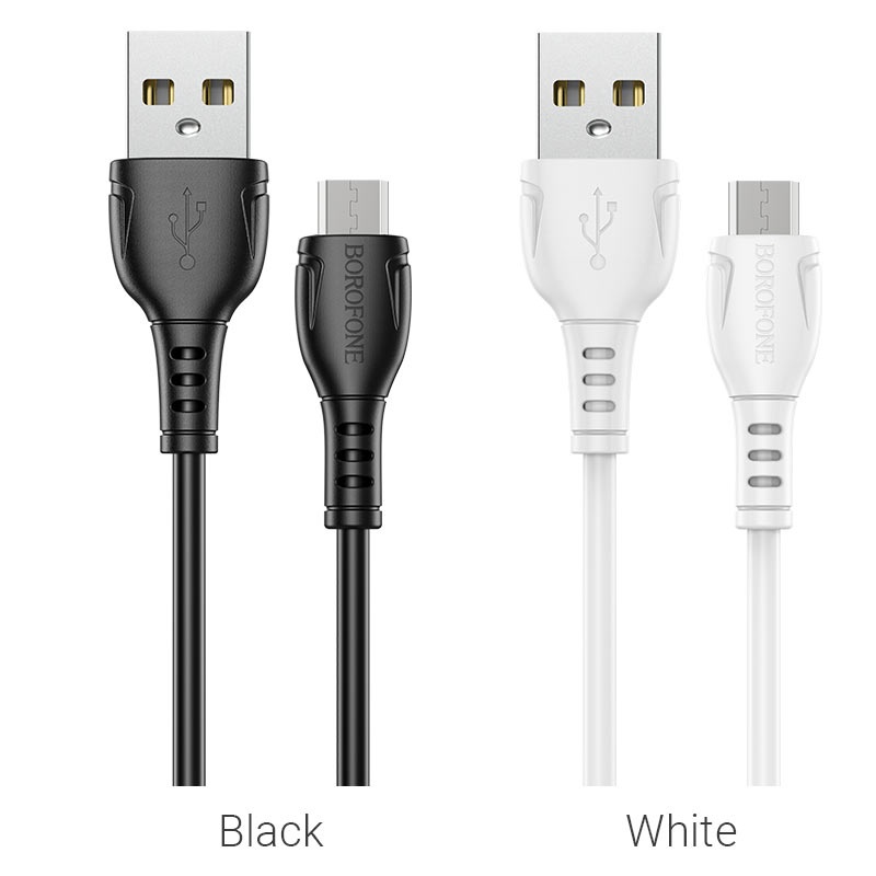 Cáp sạc BOROFONE BX51 Triumph USB to Micro-USB, 1m, dòng điện lên đến 2.4A - CHÍNH HÃNG