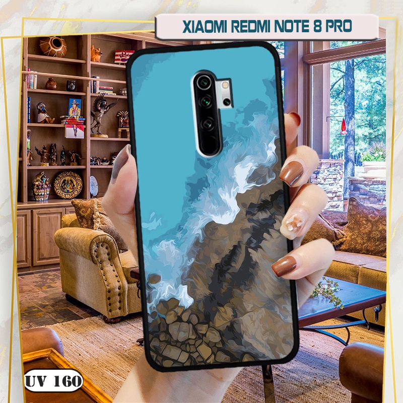 Ốp lưng nhám cho Xiaomi Redmi Note 8 Pro