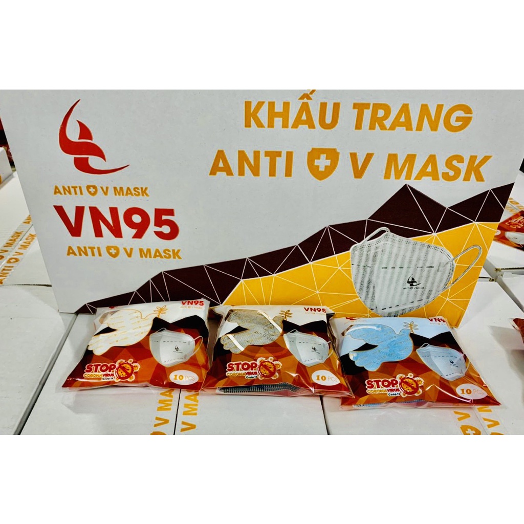 Khẩu Trang 5 Lớp N95 Antin Tây Sài Gòn  củ