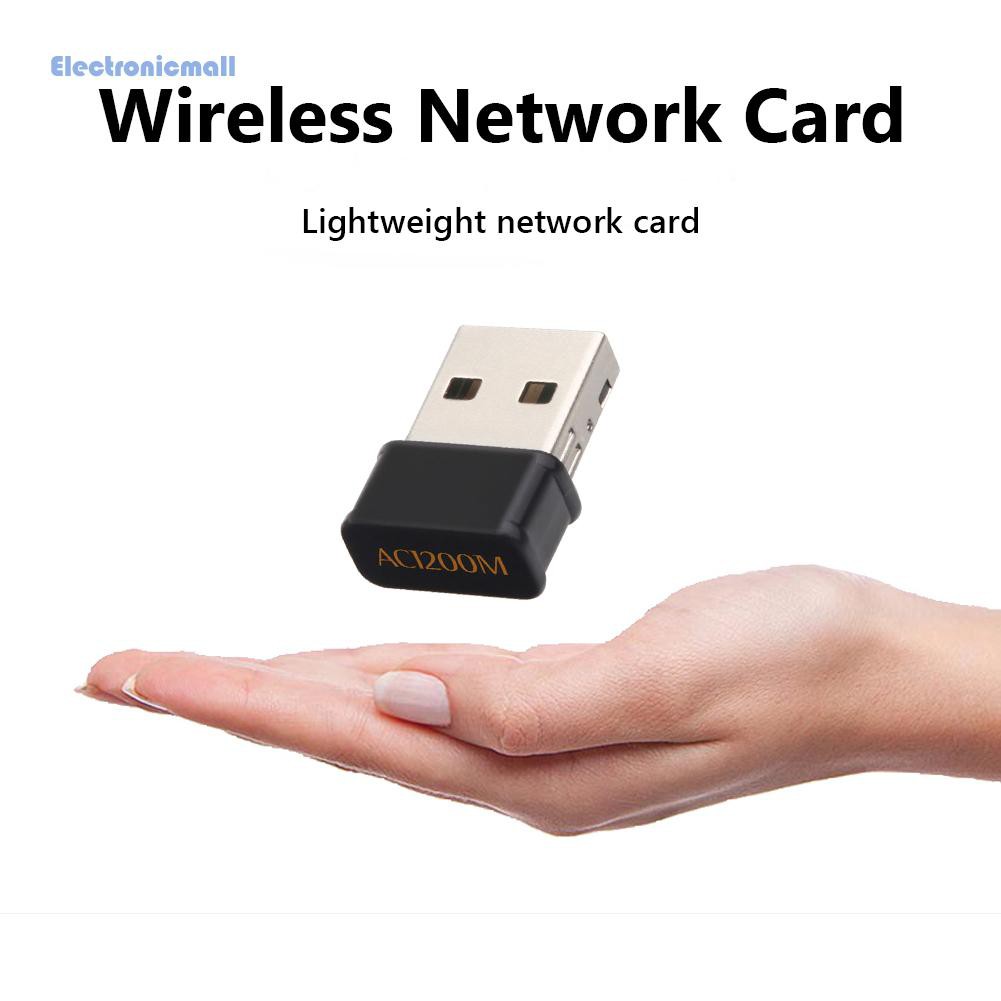 ElectronicMall01 1200M USB 3.0 Wireless Adapter Dual Band WiFi Dongle 2.4/5.8GHz Network Card