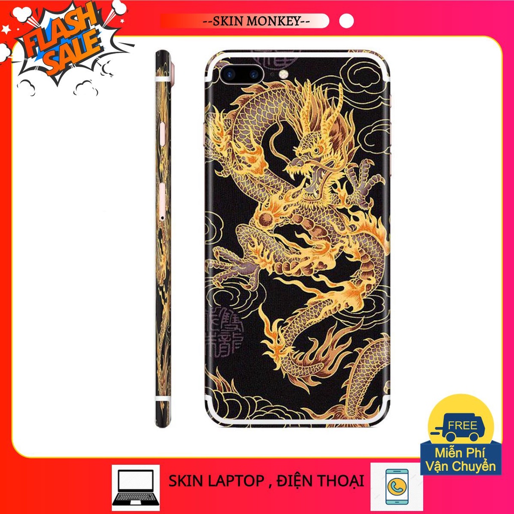 Miếng dán skin hình Rồng Dragon (Mã: dra011) cho iPhone 5/6/6Plus/7/7Plus/X/XS max/11/11 Pro/11Pro max