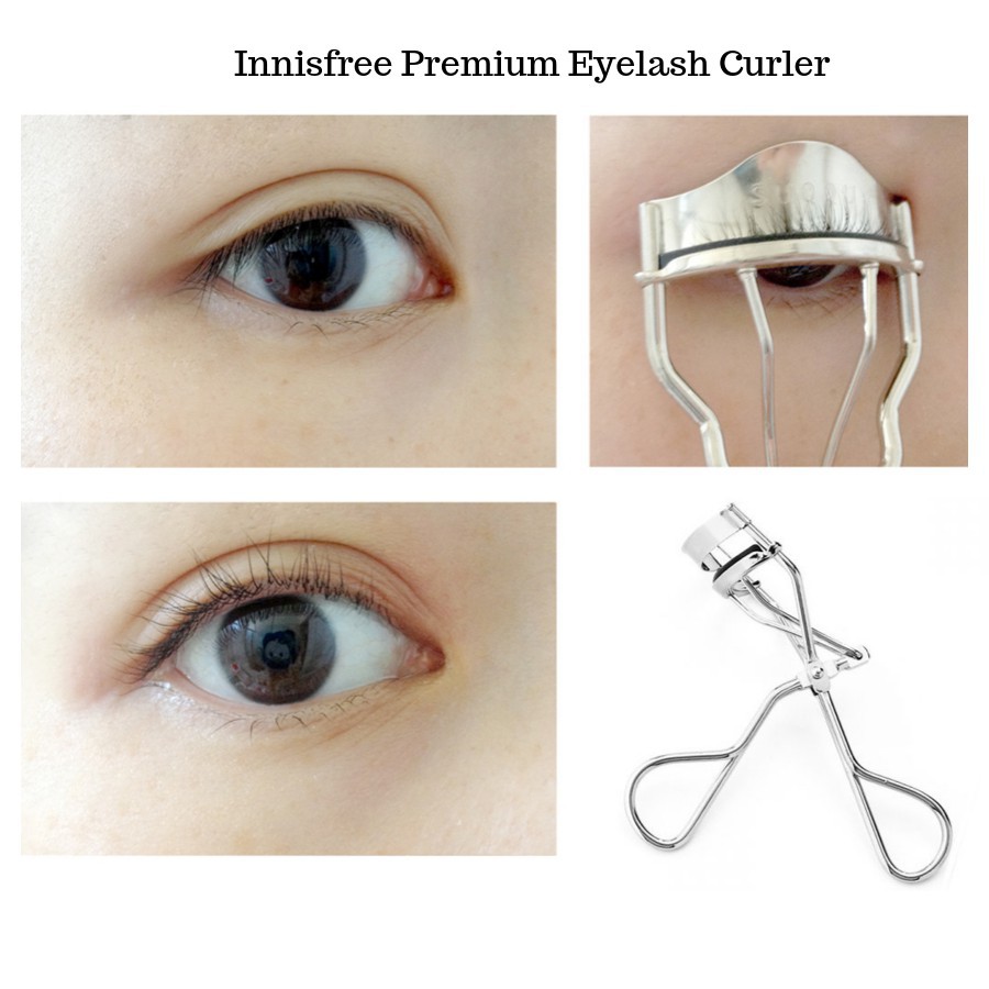 Kẹp Mi Innisfree, bấm mi Premium Eyelash Curler chính hãng hàn quốc siêu cong siêu bền Cosmetic999