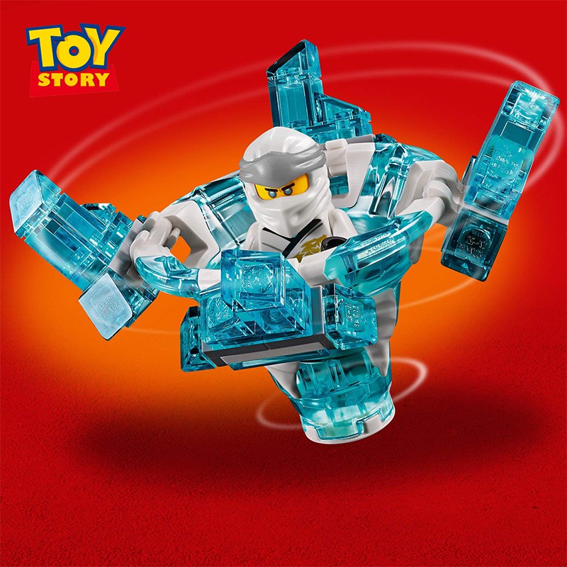 (màu ngẫu nhiên) CON QUAY LỐC XOÁY BĂNG GIÁ - LEGO NINJAGO 70661 (109 CHI TIẾT)