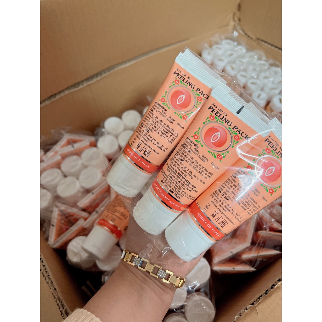 Keo lột mụn foci Peeling Pack Đài Loan ,mặt nạ lột mụn cám,gel lột mụn đầu đen