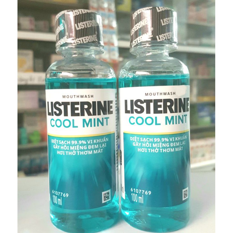 Nước súc miệng Listerine - Đông Anh Pharmart