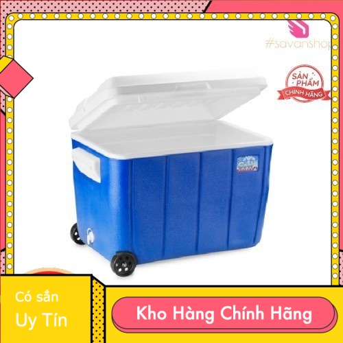 Thùng Đá Vuông 40 Lít Có Bánh Xe Happy Ware Cao Cấp Thái Lan