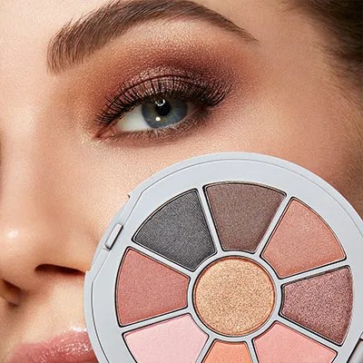 [An toàn mẹ bầu] Bảng phấn mắt 9 màu KIKO Konscious Vegan Eyeshadow Palette hàng Ý dòng hữu cơ đôi mắt tan chảy ánh kim