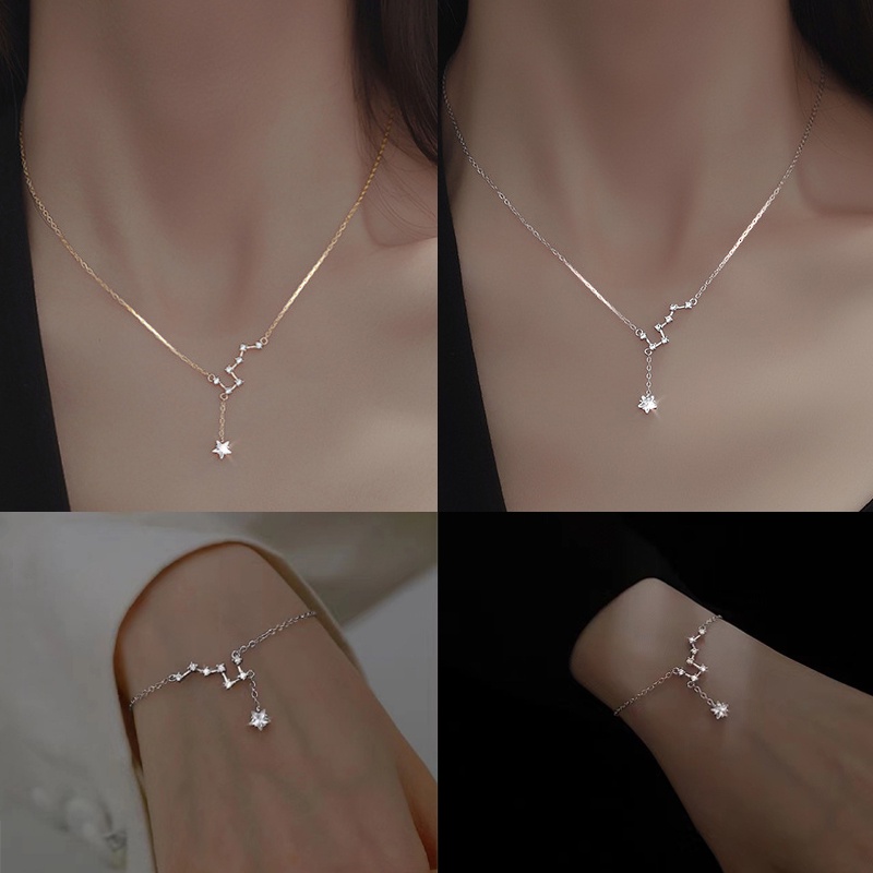 Vòng Tay Mạ Vàng/Bạc Mặt Ngôi Sao Kéo Dài Đính Đá Thời Trang Cho Nữ