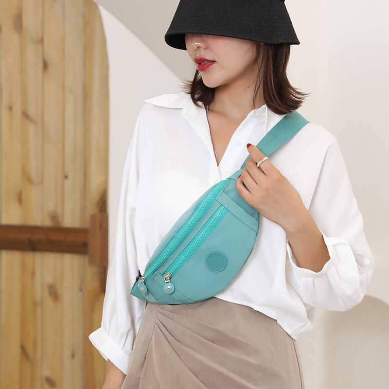 Túi đeo chéo trước ngực phong cách thể thao thời trang mới dành cho nữ