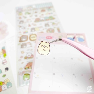 Nhíp Gắp Sticker Pastel Nhà Cam