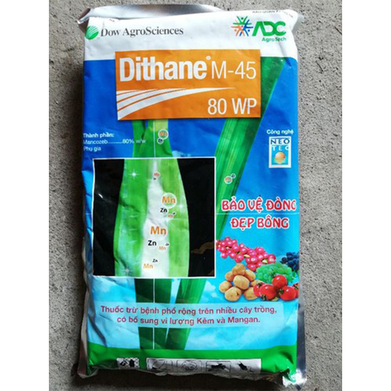 Chế Phẩm Trừ Nấm Bệnh Cây Trồng Cao Cấp Dithane M45 Gói 1kg