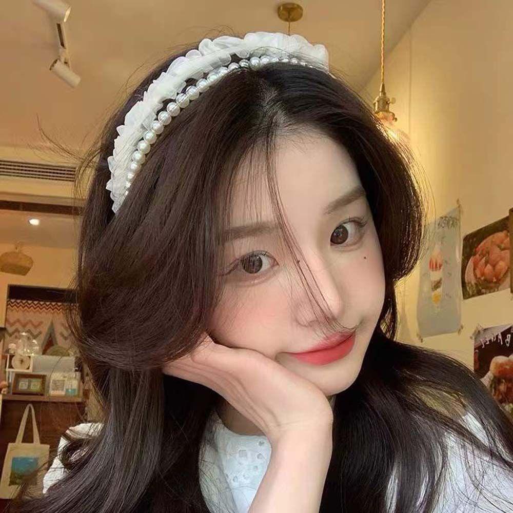 Băng Đô Cài Tóc Công Chúa Chống Trượt Hàn Quốc WMES15H Cho Nữ