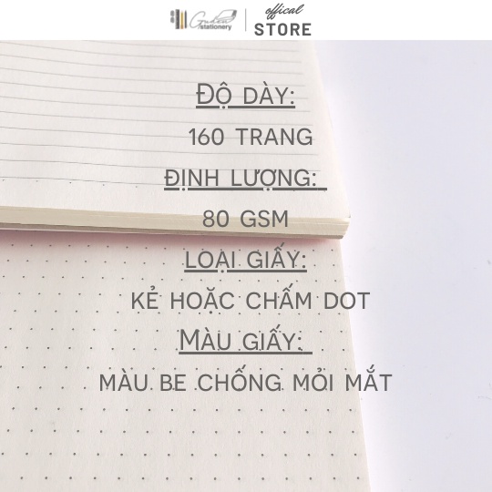 [Kèm quà tặng]_Sổ tay Guden 160 trang cỡ A5_Mẫu mèo Nhật Bản nướng cá