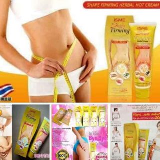 Kem tan mỡ Isme Shape Firming Herbal 120g