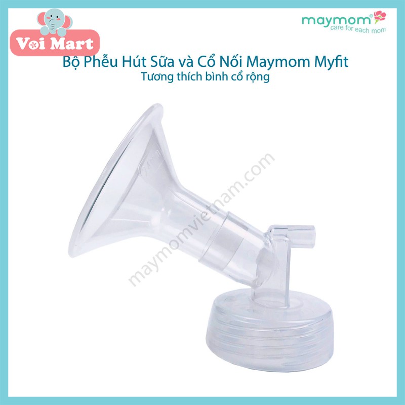 CHÍNH HÃNGPhễu hút sữa Maymom cổ rộng cho các máy hút sữa Spectra, Avent, Medela, Pigeon...