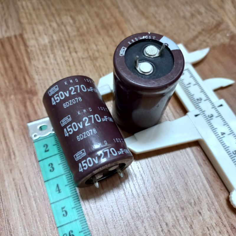 Tự điện áp cao 400V 470Mi hàng KMH nichicol tháo máy USA Nhật giá 1 chiếc