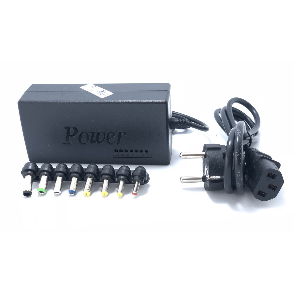 (Mới) Bộ Nguồn 8 Đầu Adapter Đa Năng For Laptop Và Lcd 96w Chính Hãng Bh 1 Năm
