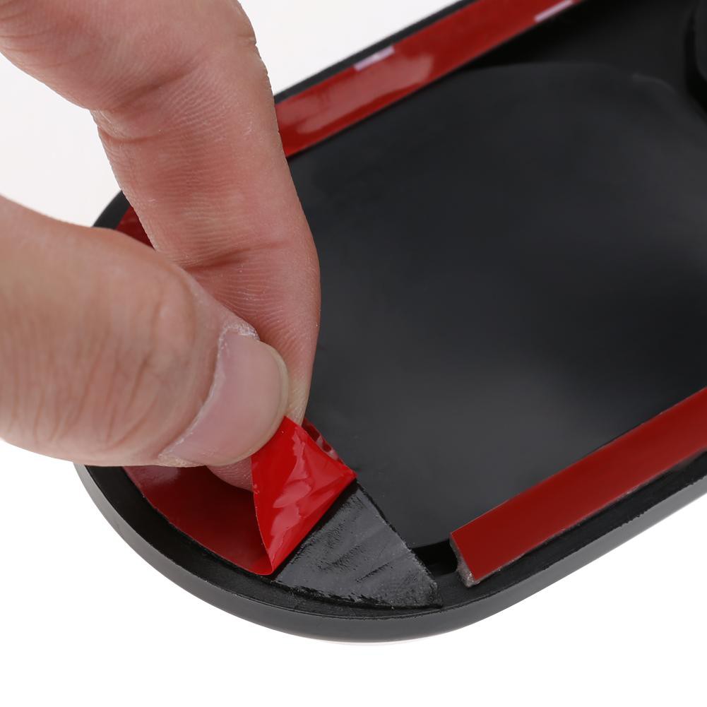 Bộ 2 nhãn dán ống xả kép nhựa trang trí cho xe hơi