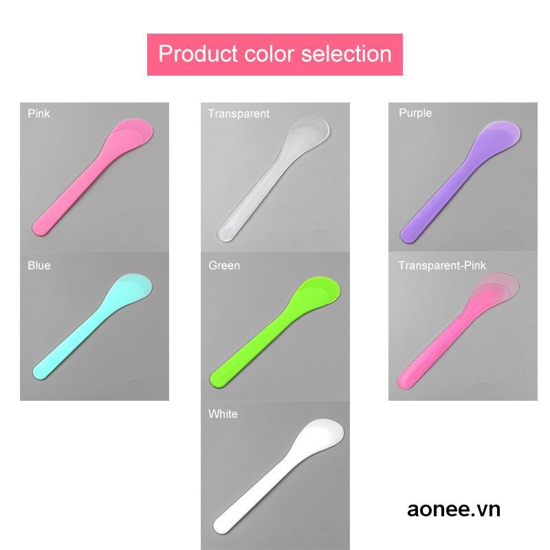 ✨✨Muỗng nhựa trộn mặt nạ chăm sóc da diy
