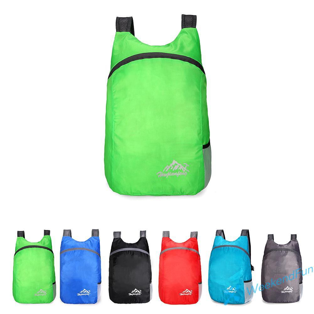 20L Outdoor Folding Rucksack Lightweight Waterproof Sports Travel Backpack