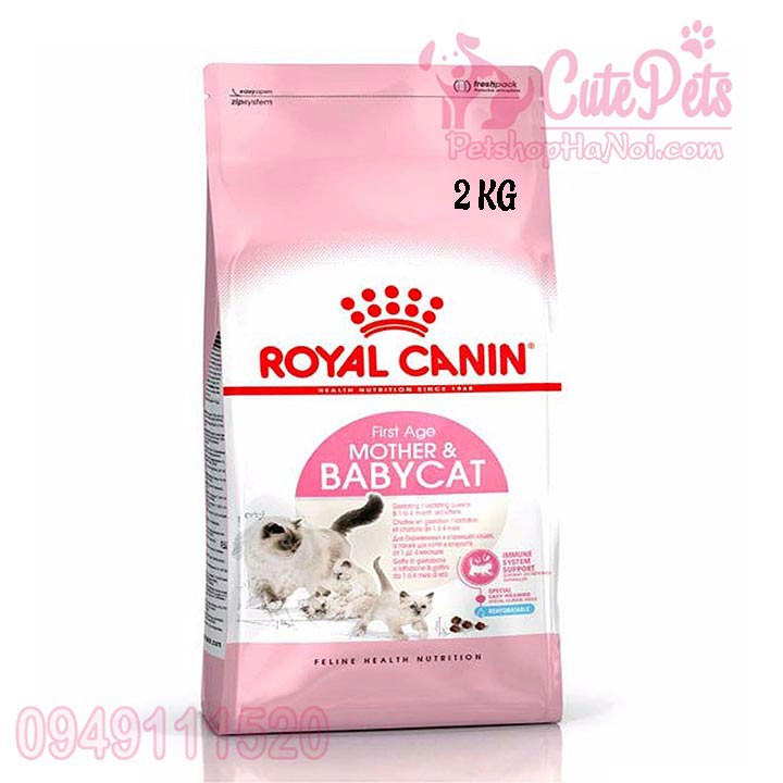 😻 Royal Canin BabyCat 34 2KG - Thức ăn mèo con - CutePets Phụ kiện chó mèo Pet shop Hà Nội