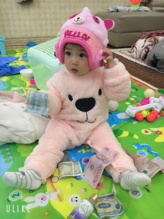 Body lông mềm đáng yêu cho bé