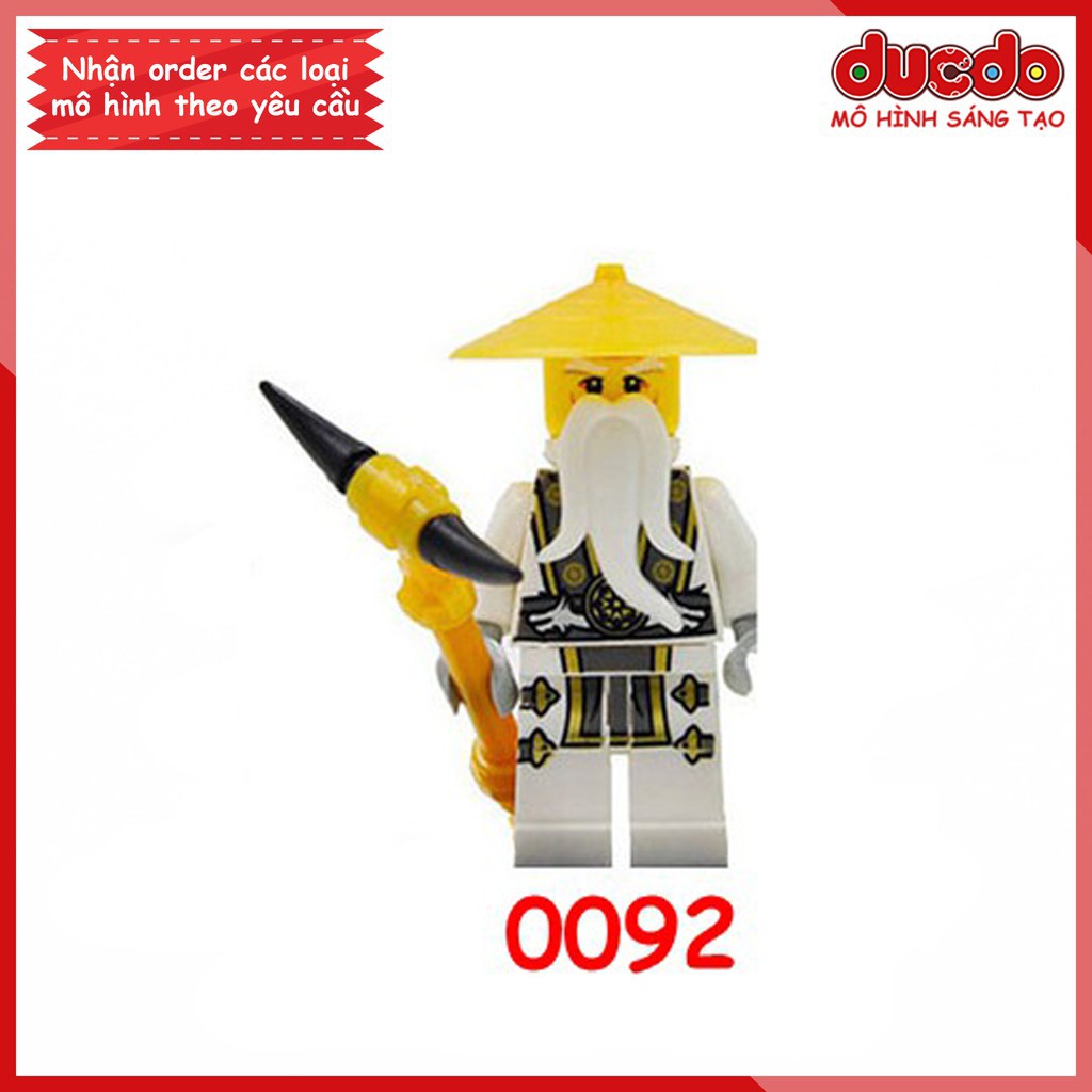 Minifigures các nhân vật Ninjago tuyệt đẹp - Đồ chơi Lắp ghép Xếp hình Mini Mô hình Ninja DECOOL 0092-0097