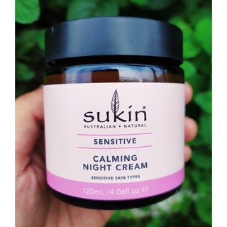 [SALE XẢ HÀNG] [SUKIN] Kem Dưỡng Da Ban Đêm Dành Cho Da Nhạy Cảm Sukin Sensitive Calm Night Cream 120ml