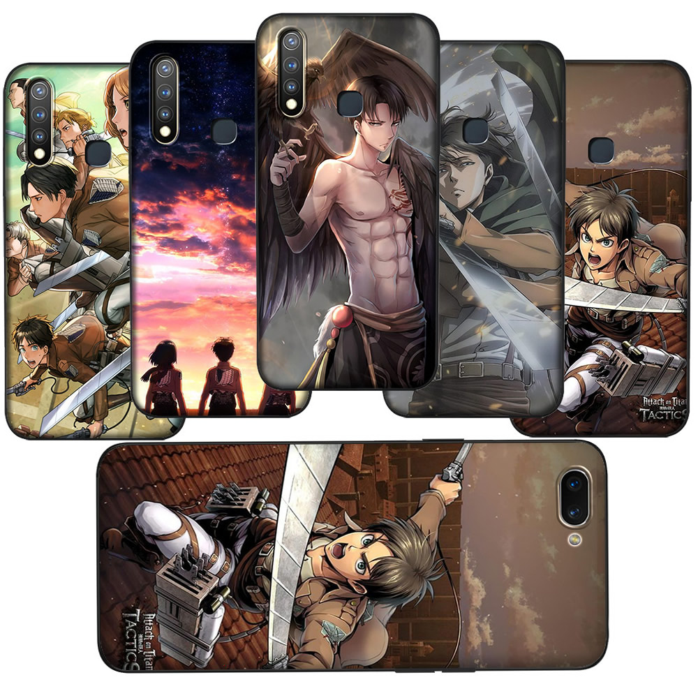 Ốp Điện Thoại Tpu Silicon Mềm Hình Game Attack On Titan Cho Oppo A53 A32 F11 Reno 2 3 4 Z 2z 2f Pro 2020 Zt77