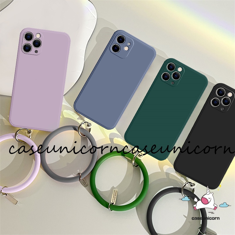 Ốp điện thoại TPU mềm màu trơn thời trang thích hợp cho iPhone 7 8 plus 11 13 12 pro Max XR X XS Max 6 6s plus SE 2020