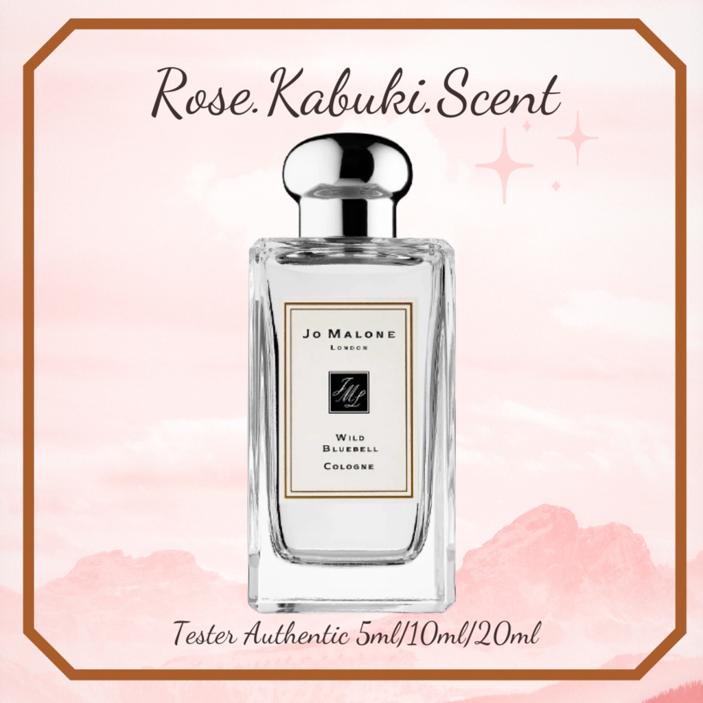 Rose Kabuki_ Nước Hoa Nữ Jo Malone London Wild Bluebell Cologne 5ml/10ml/20ml